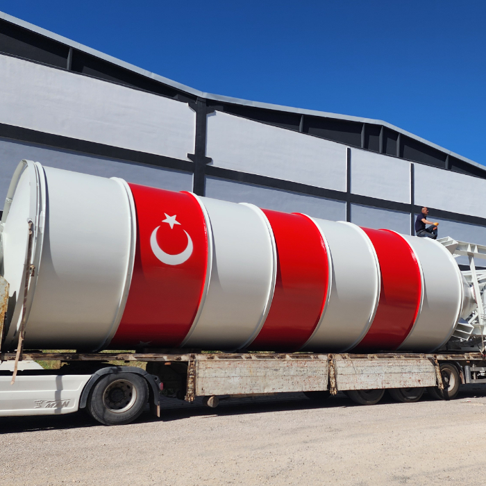 150 TON KAPASİTELİ KAYNAKLI SİLO