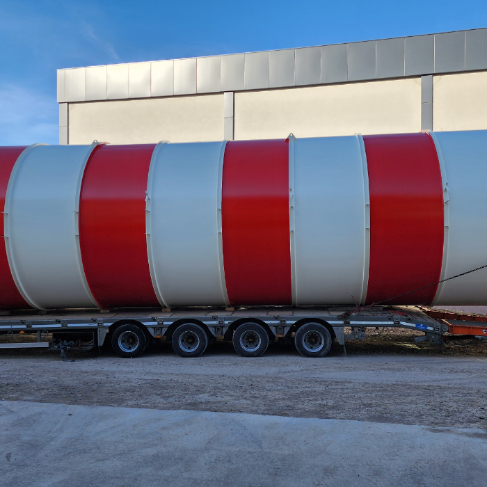 250 TON KAPASİTELİ KAYNAKLI SİLO